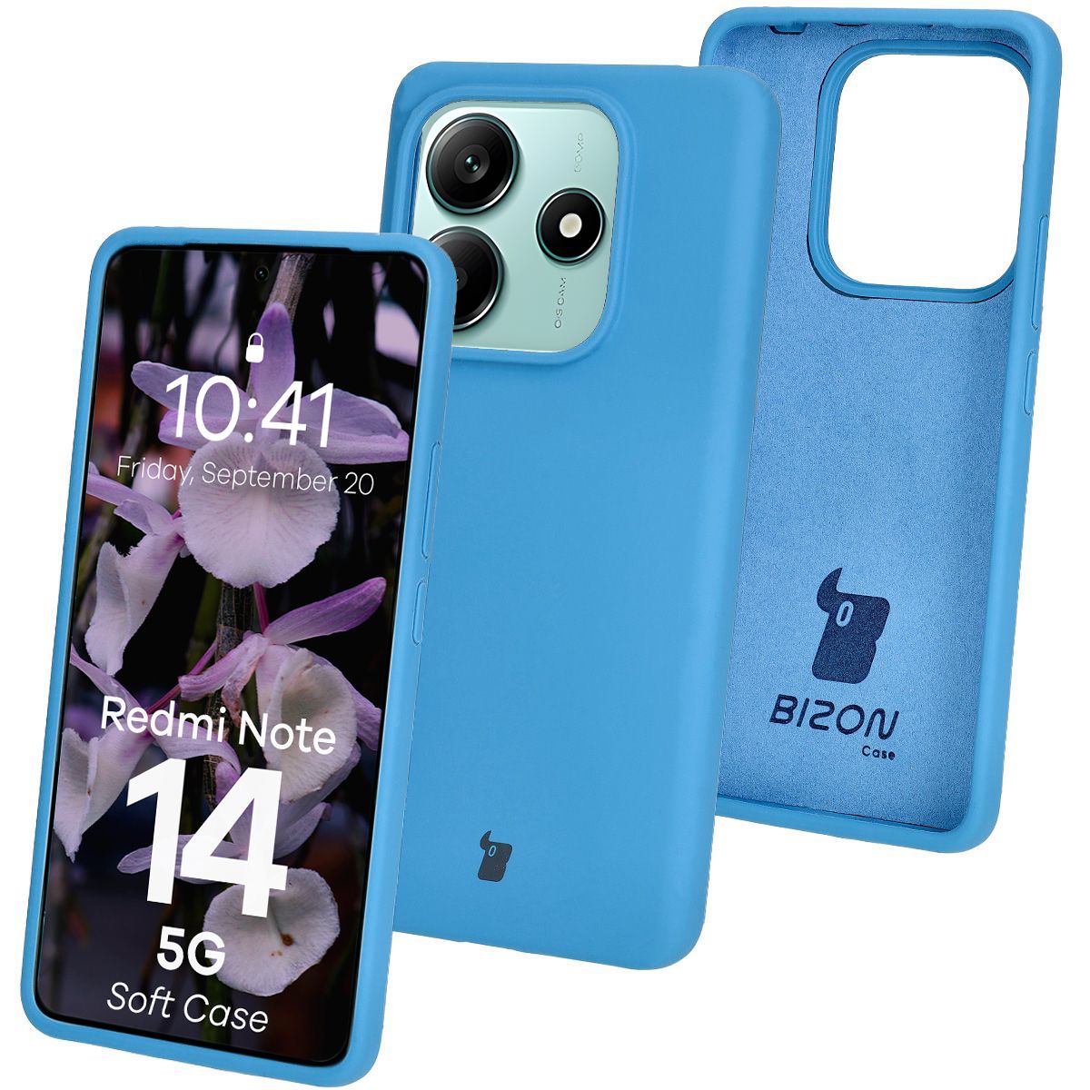 Silikonowe etui Bizon Soft Case do Xiaomi Redmi Note 14 5G